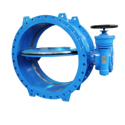 Tecwat – Double eccentric type butterfly valve with flanges